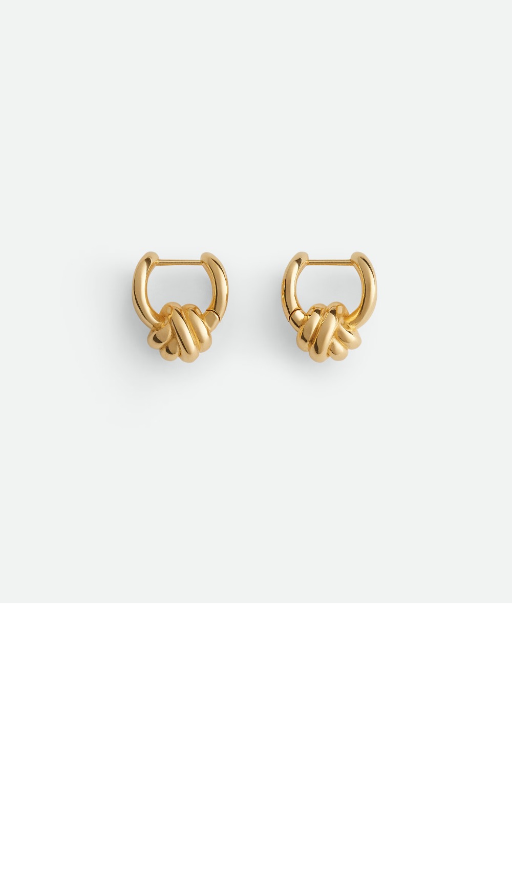 보테가베네타 놋 후프 이어링 815945