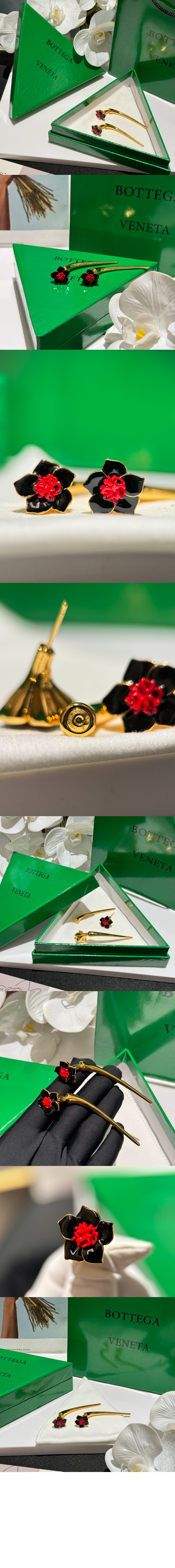 보테가베네타 플라워 이어링 786412