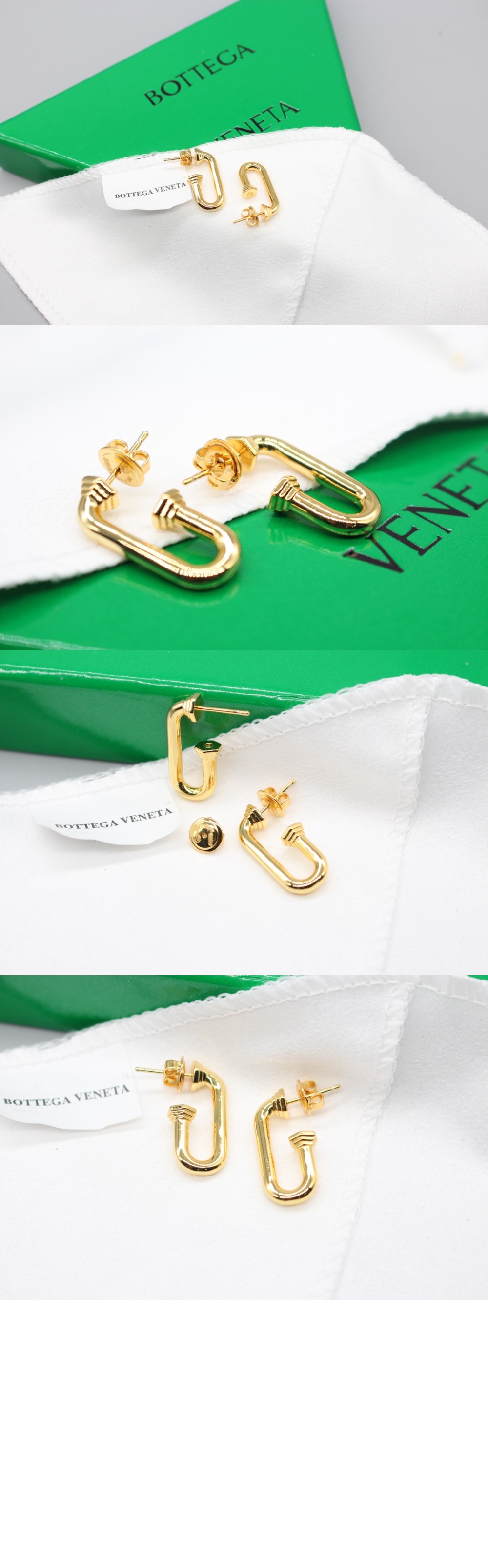 보테가베네타 원주권형 이어링 731895