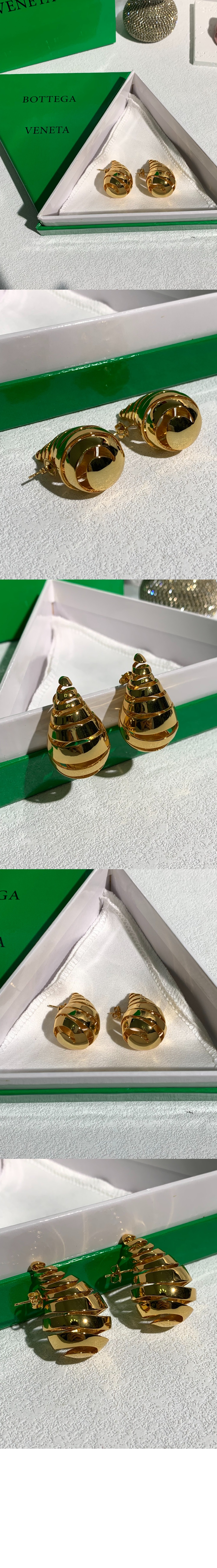 보테가베네타 스파이럴 이어링 740845