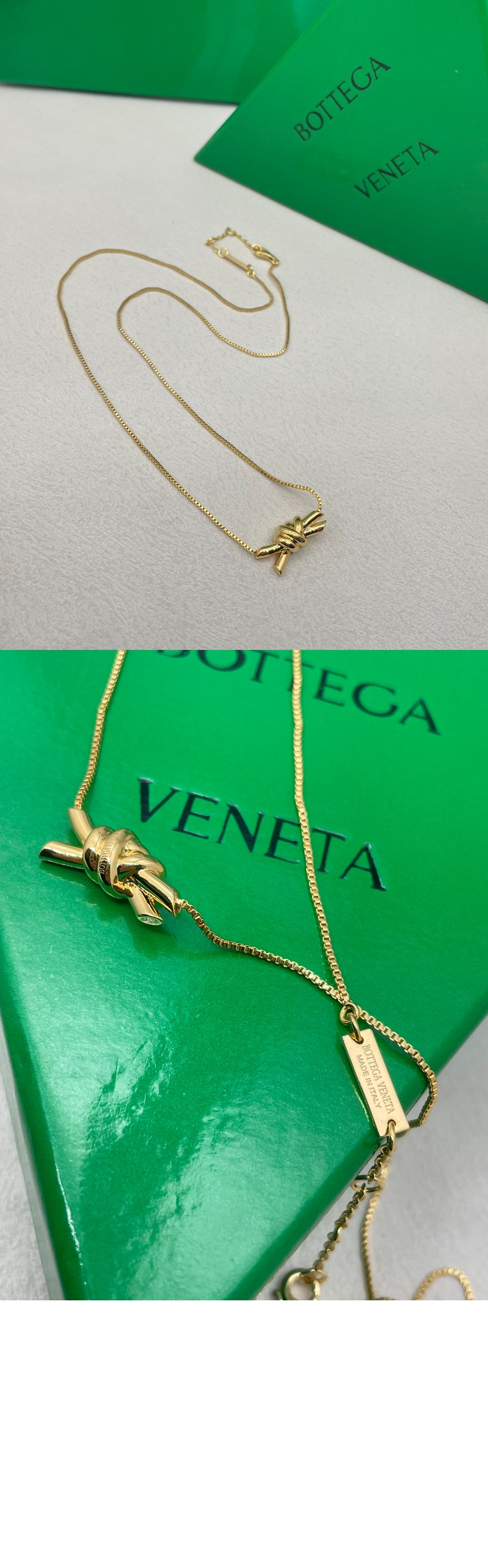보테가베네타 놋 네크리스 815932