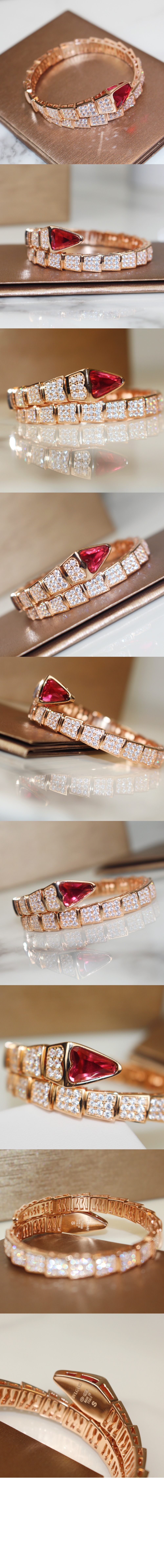 불가리 세르펜티 바이퍼 팔찌 347600