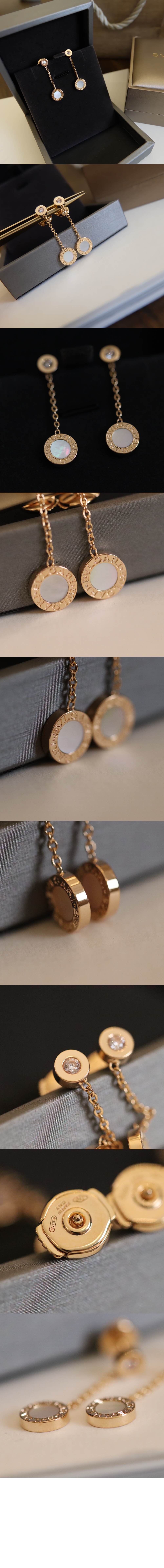 불가리 귀걸이 351086