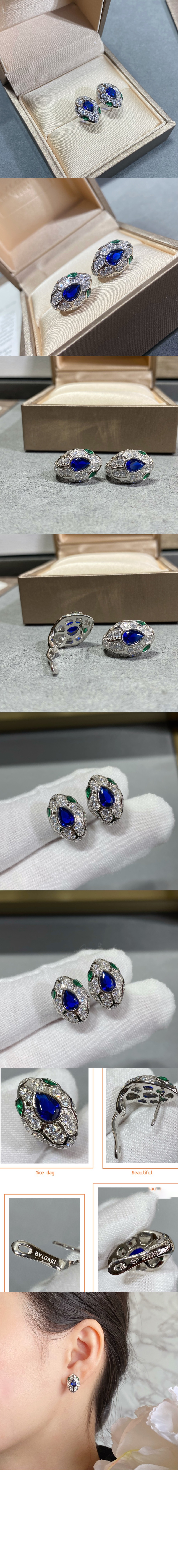 불가리 세르펜티 세두토리 귀걸이 355355