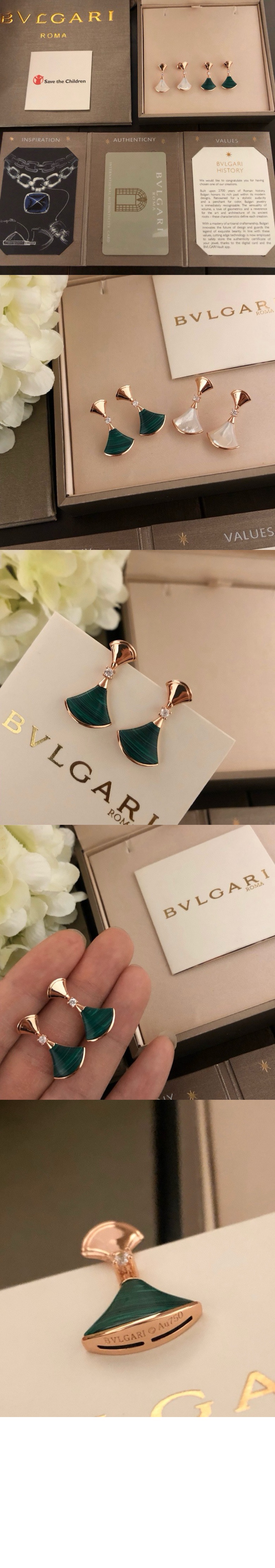 불가리 디바스 드림 귀걸이 356454