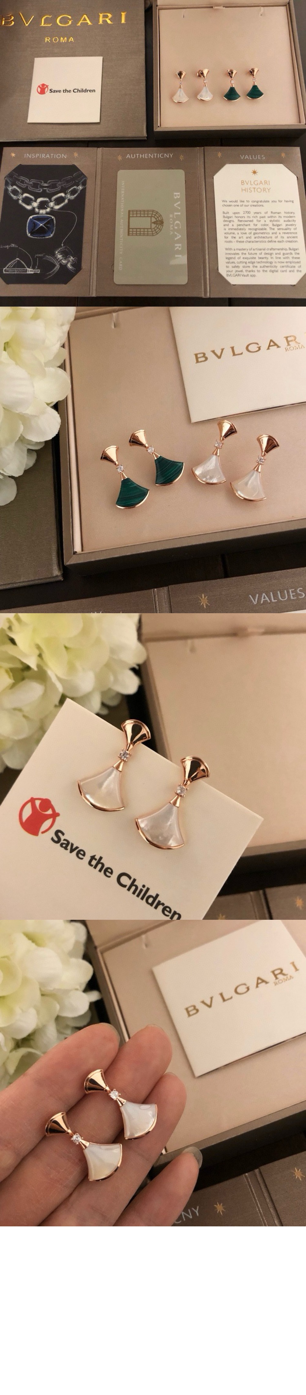 불가리 디바스 드림 귀걸이 350740