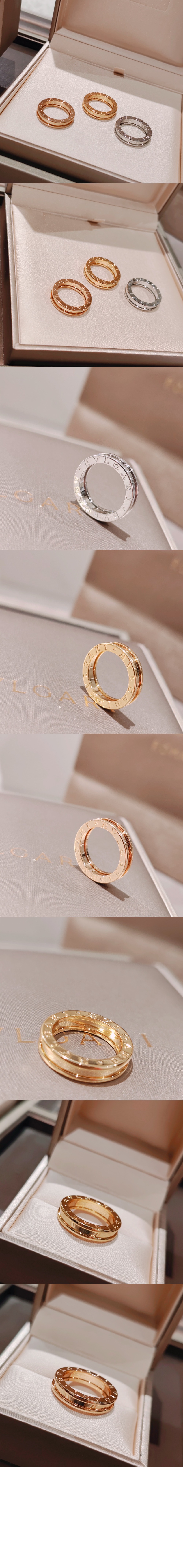 불가리 비제로원 링 852423