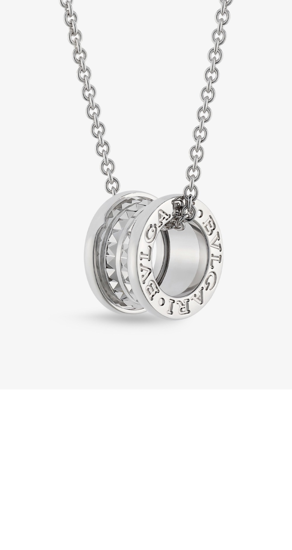 불가리 비제로원 목걸이 213890