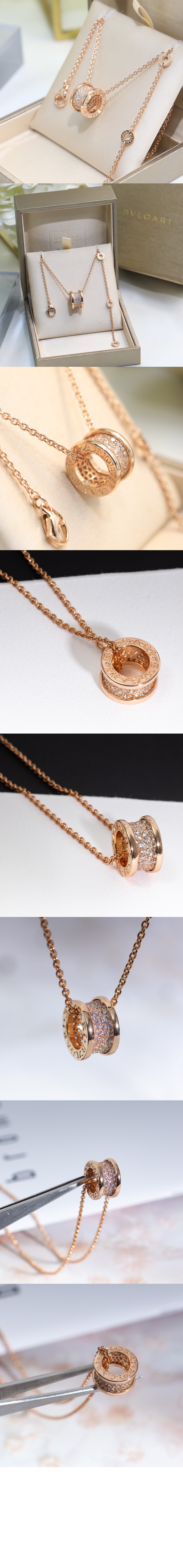 불가리 비제로원 네크리스 346167