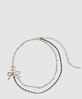 샤넬 레진 초커 AB8389