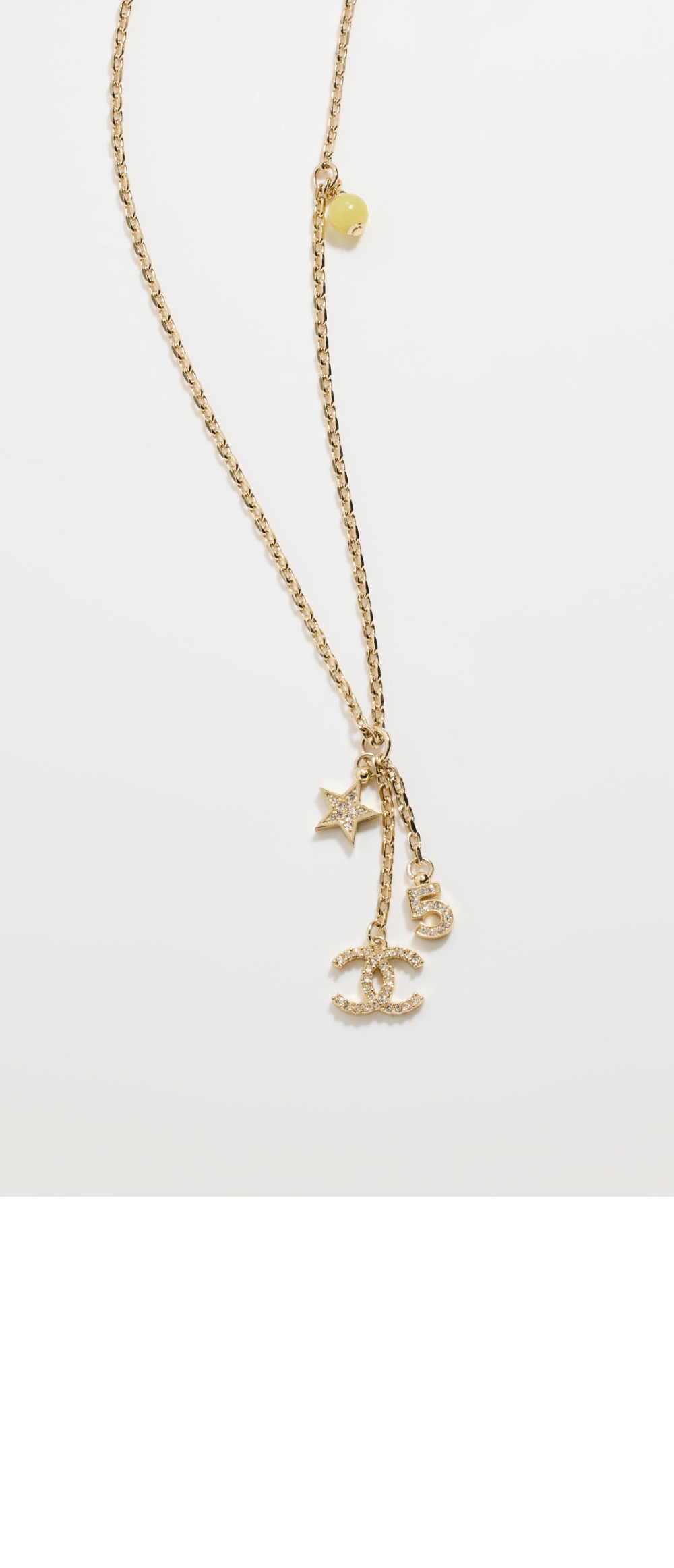 샤넬 CC로고 NO5 별 목걸이 AB8055