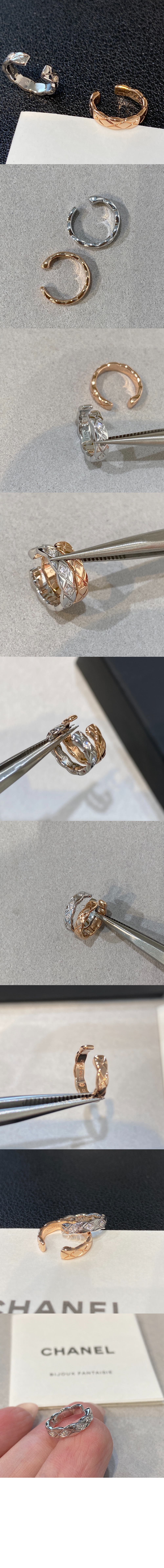 샤넬 COCO CRUSH 귀걸이 J12154