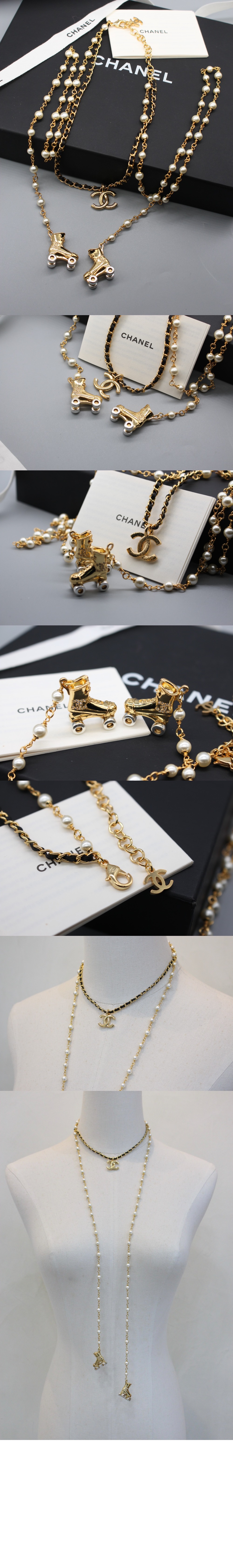 샤넬 네크리스 ABC629