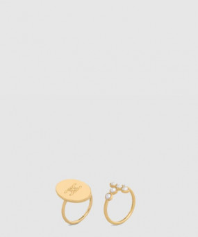 셀린느 트리옹프 포크 반지 460QO6