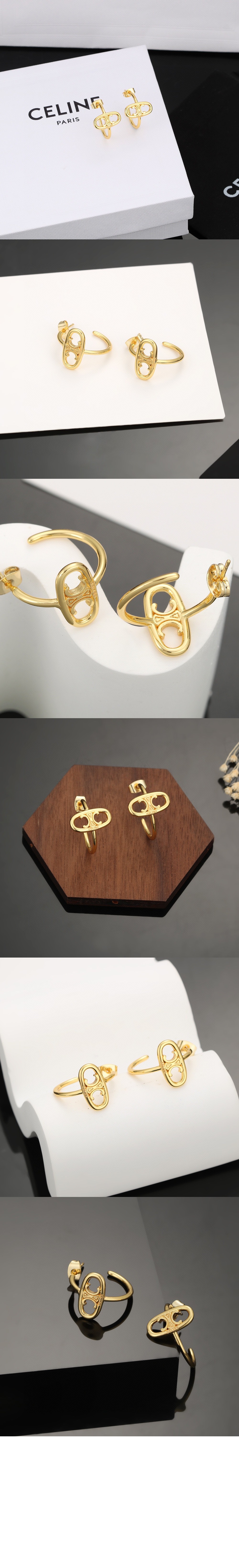 셀린느 마이용 트리옹프 후프 46Z586