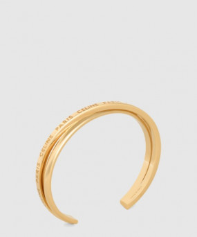 셀린느 파리 파인 더블 뱅글 팔찌 460WY6