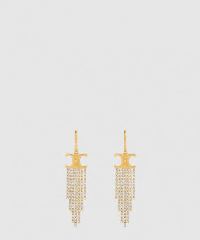 셀린느 트리오페 프린지 귀걸이 460TO6