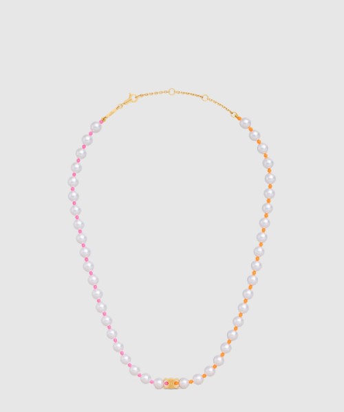 셀린느 플라쥬 펄 목걸이 460XM6