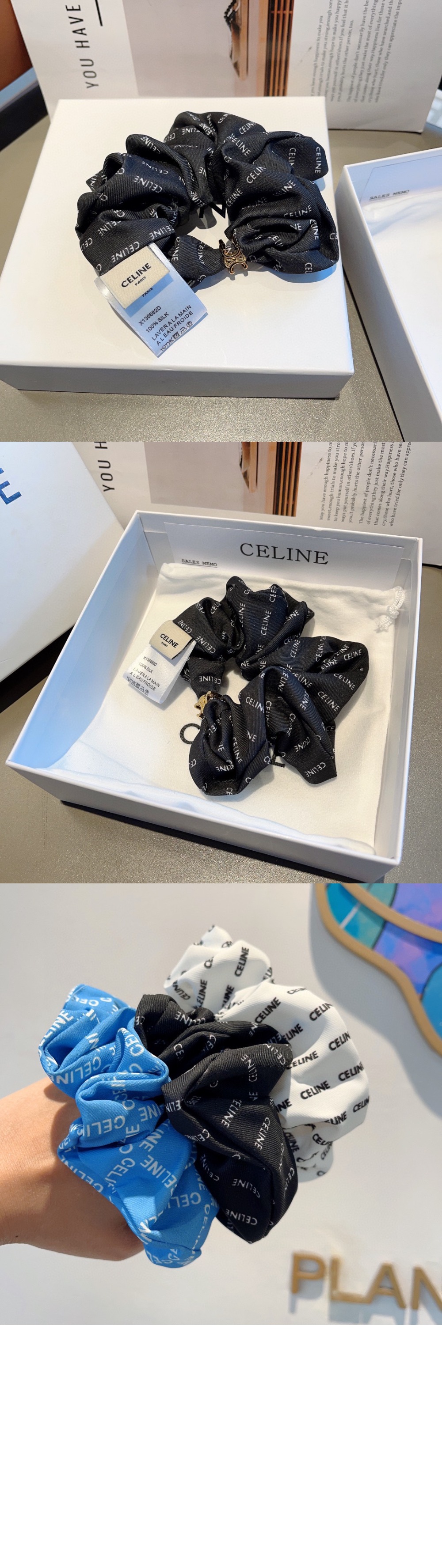 셀린느 스크런치 레유르 46Y352