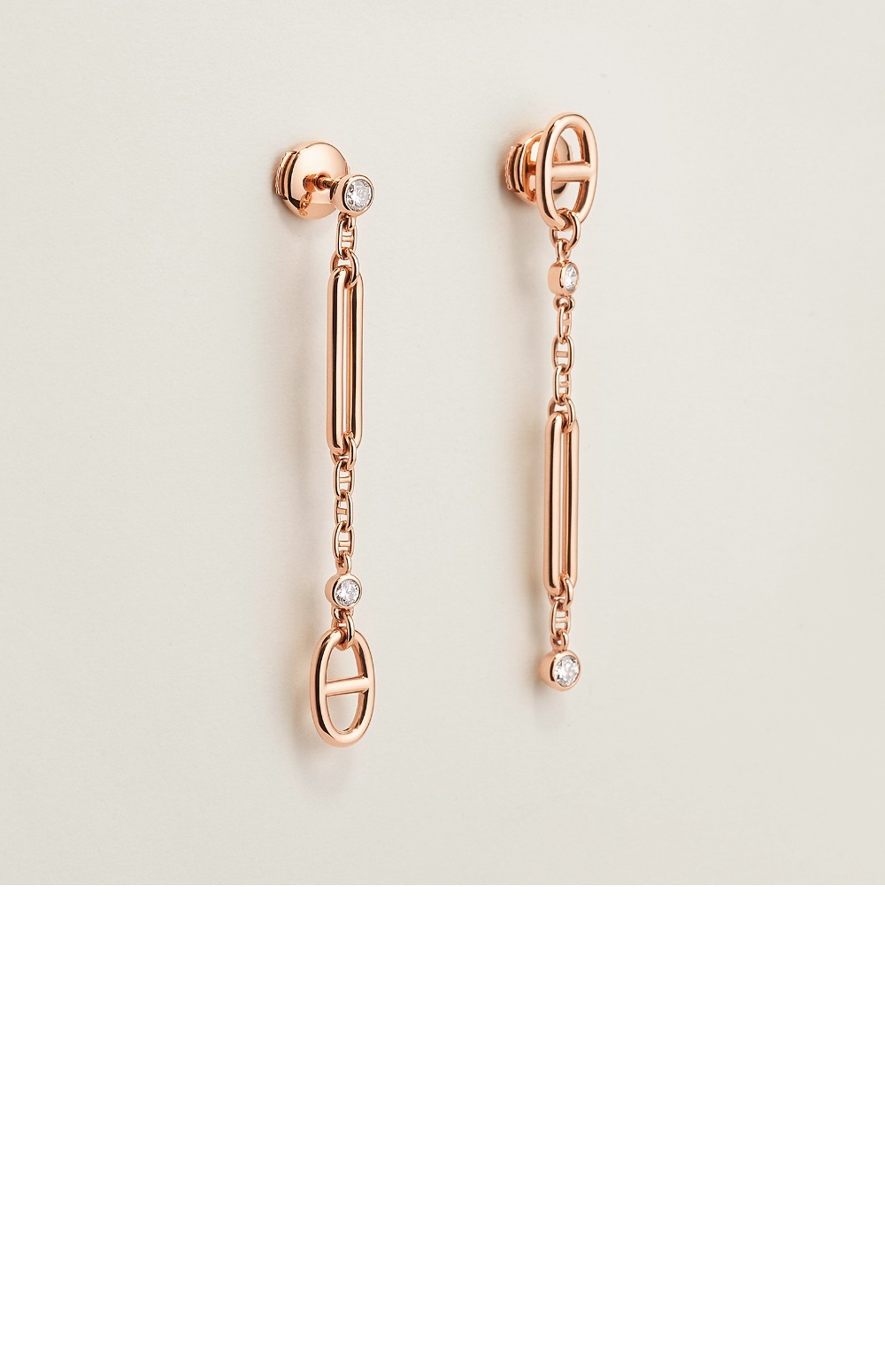 에르메스 Chaine d'ancre Chaos 이어링