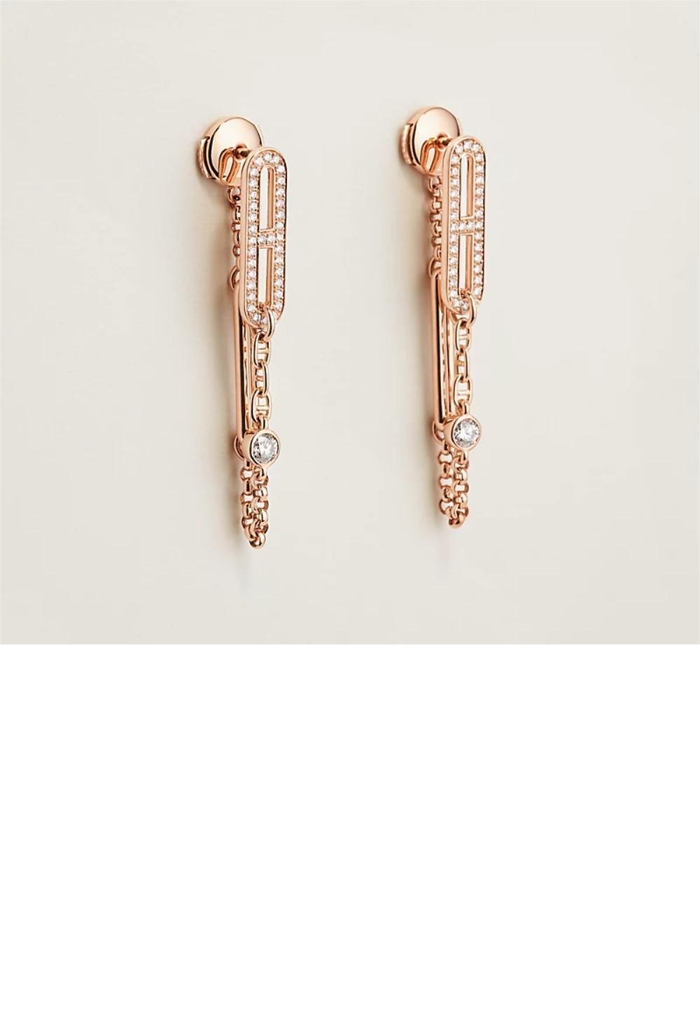 에르메스 체인 귀걸이