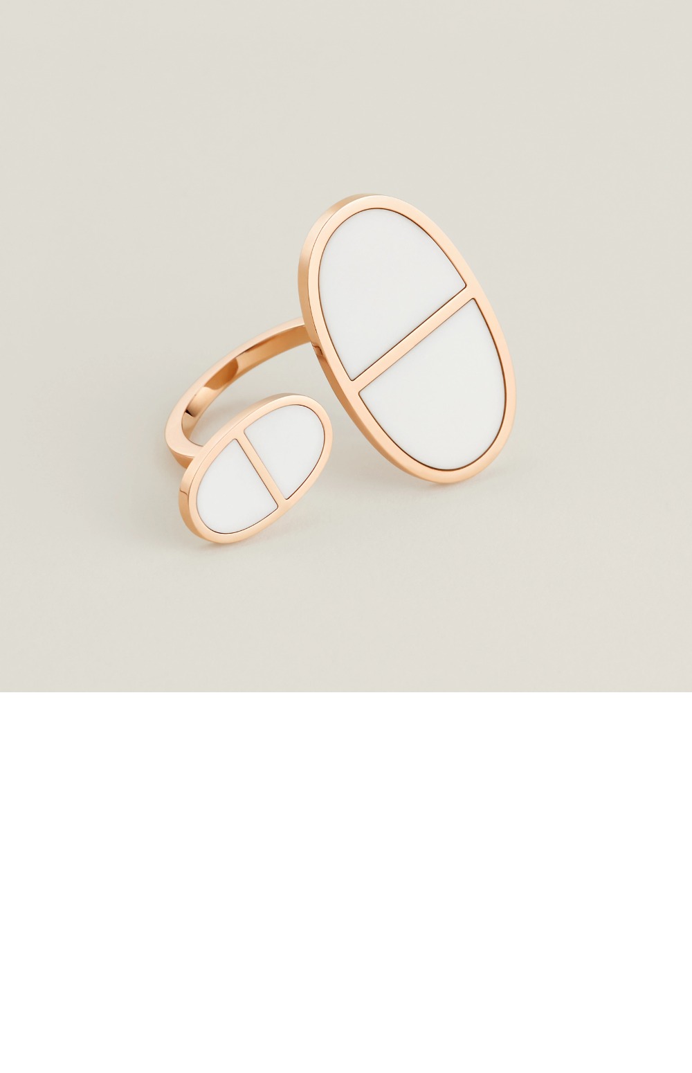 에르메스 Chaine d'ancre Verso 반지