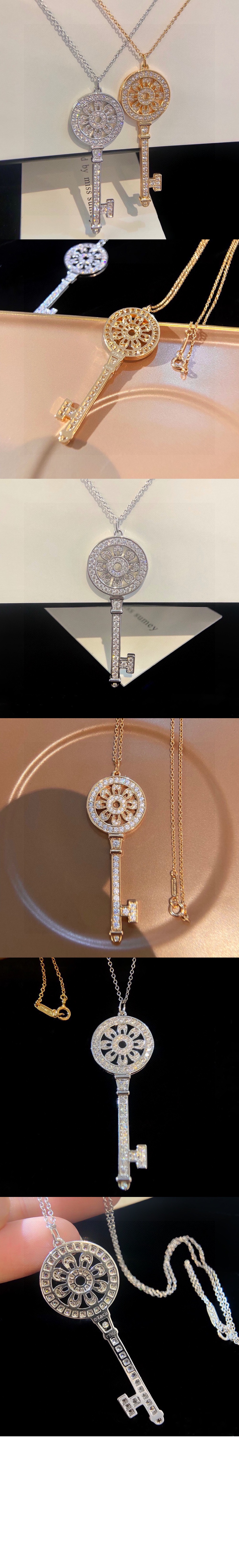 티파니앤코 키 펜던트 목걸이