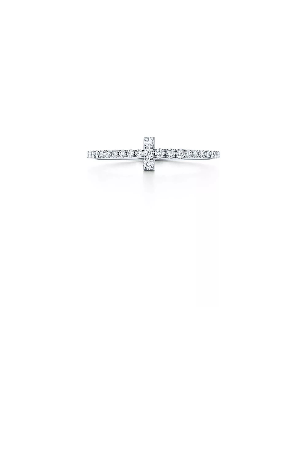 티파니앤코 다이아몬드 와이어 밴드 링