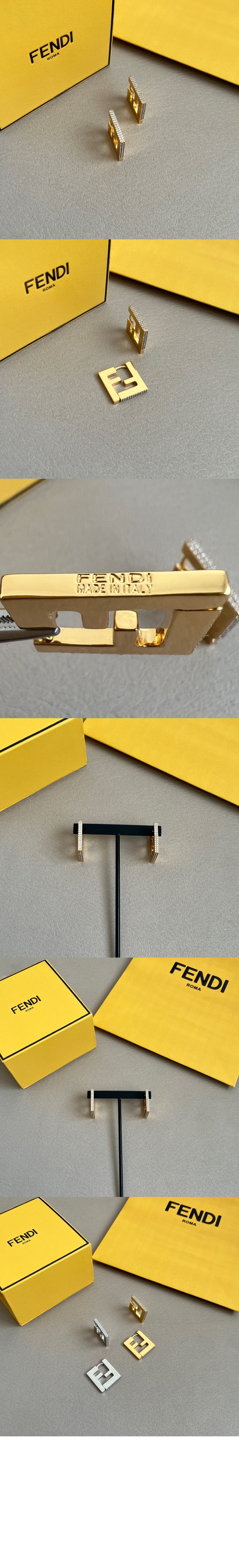 펜디 FF 이어링 8AH771