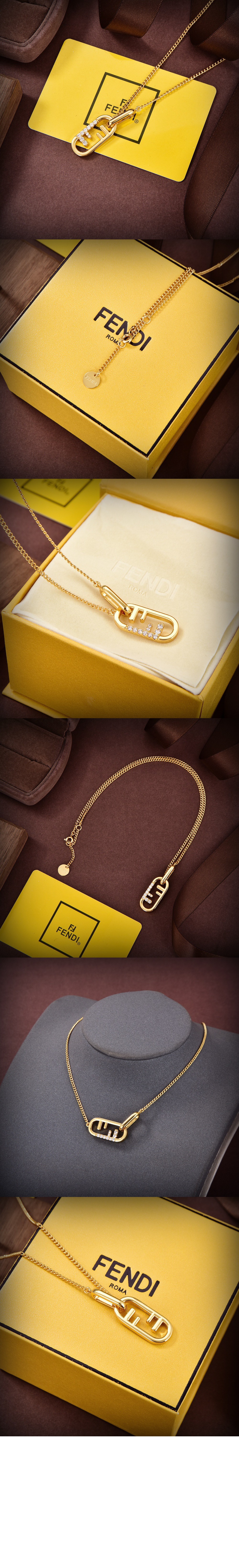 펜디 오’락 네크리스 8AH321