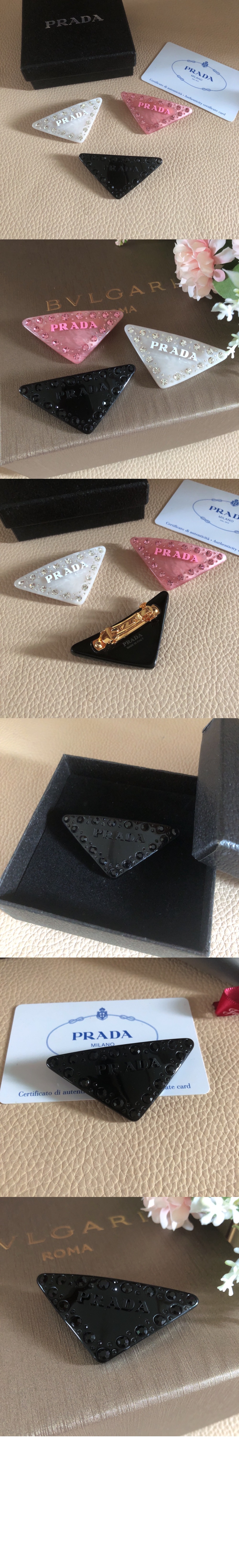 프라다 플렉시글라스 집게핀 클립 1IF090