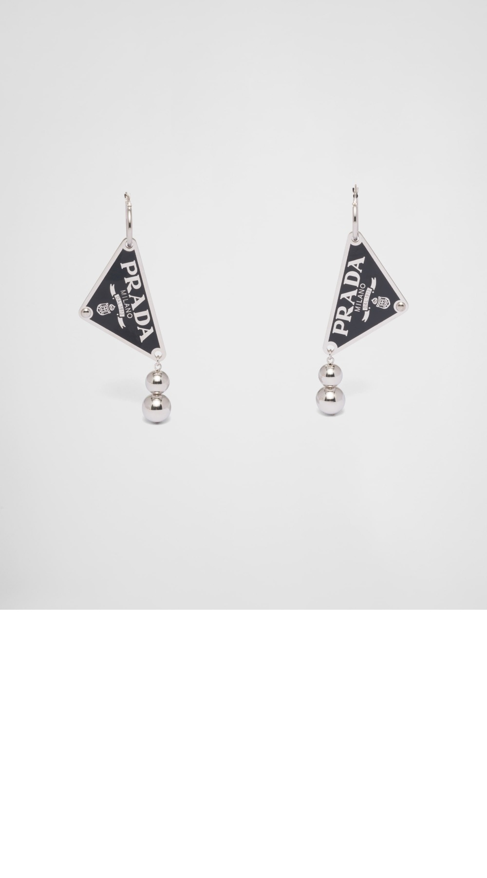 프라다 볼 스말토 주얼 펜던트 귀걸이 1JO903