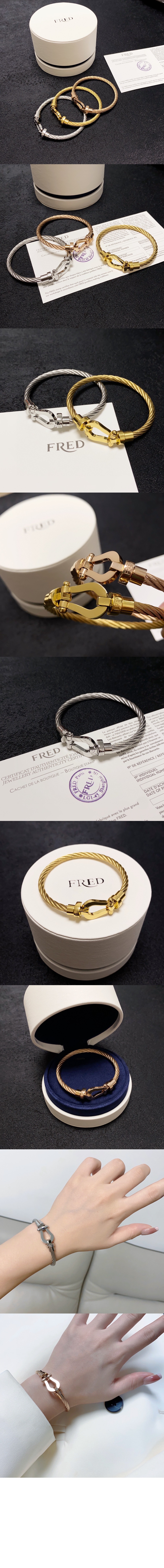 프레드 포스텐 버클 브레이슬릿 6B0109