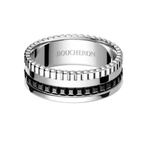 부쉐론 콰트로 블랙 에디션 스몰 링