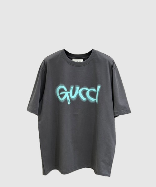 구찌 로고 프린트 반팔