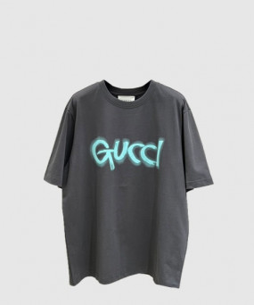 구찌 로고 프린트 반팔