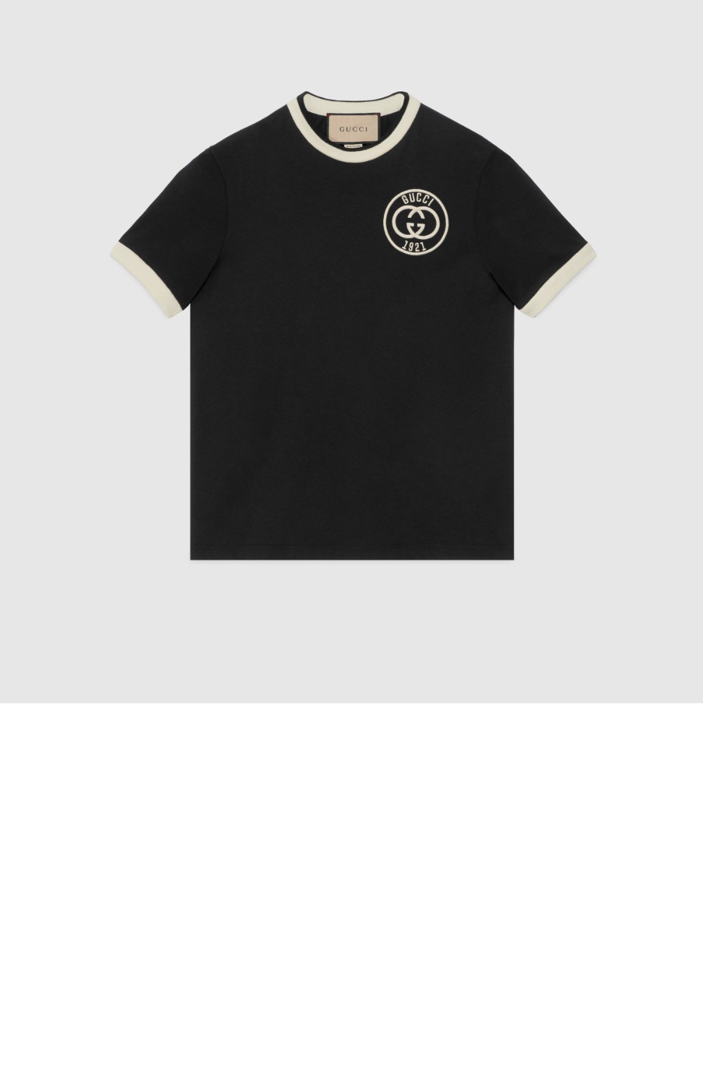 구찌 프린트 니트 톱