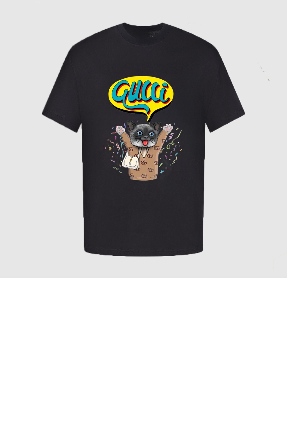 구찌 로고 프린트 반팔