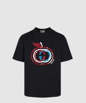 구찌 로고 프린트 반팔