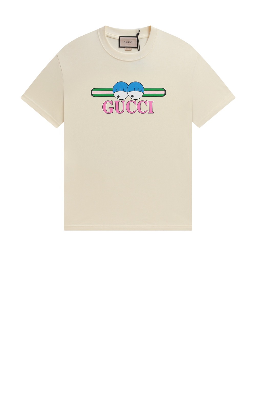 구찌 로고 프린트 반팔