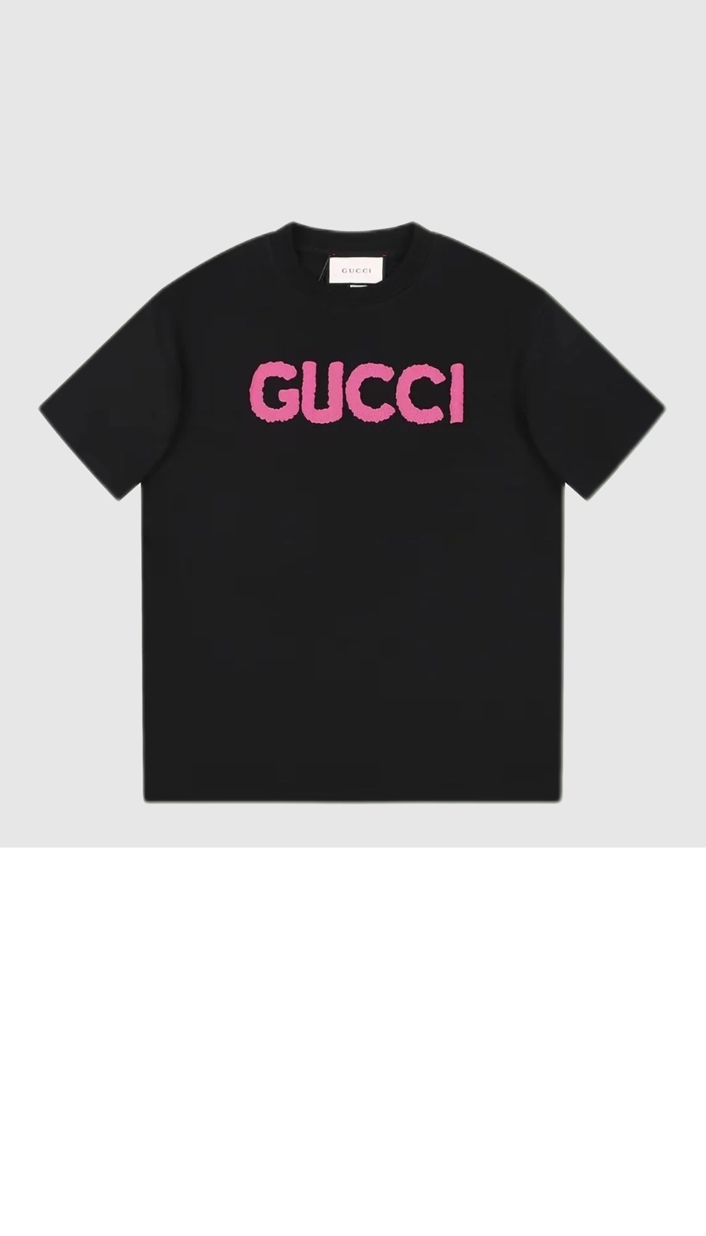 구찌 로고 프린트 반팔