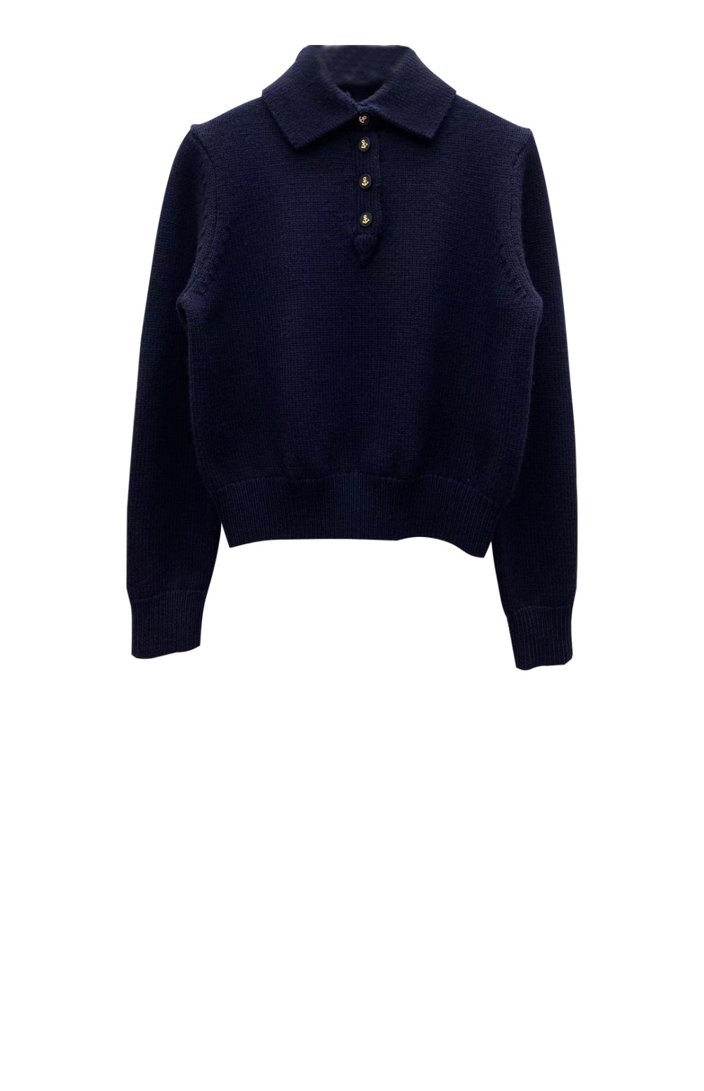 디올 로고 니트 상의