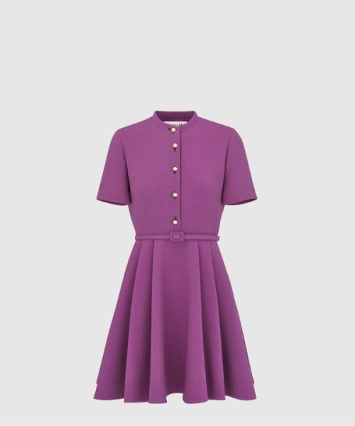 디올 플라워 프린트 원피스