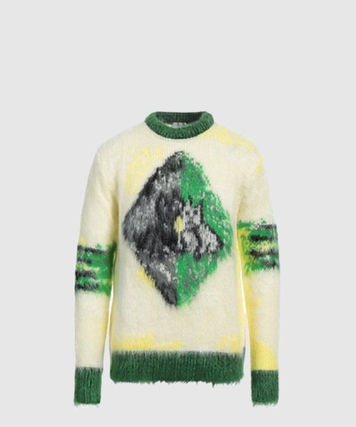 디올 플라워 코튼 톱