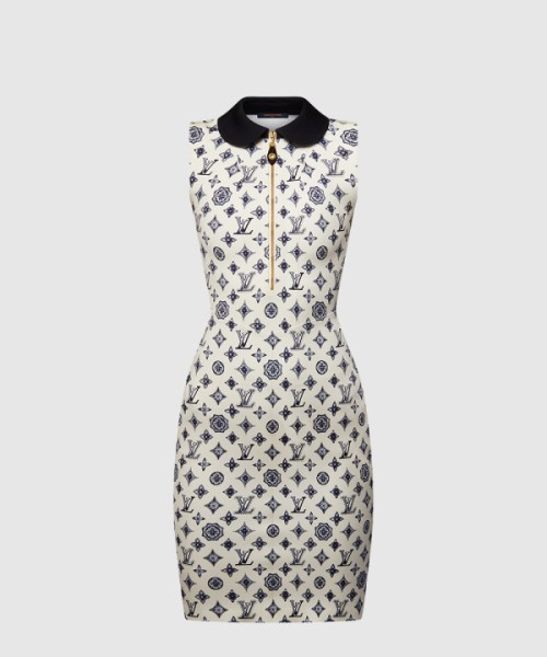루이비통 모노그램 피티드 드레스