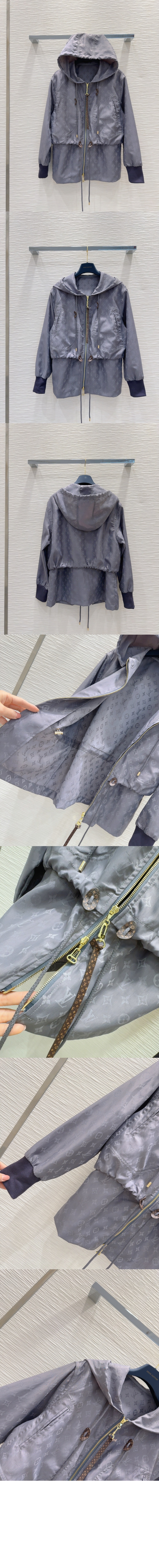 루이비통 후디드 모노그램 파카