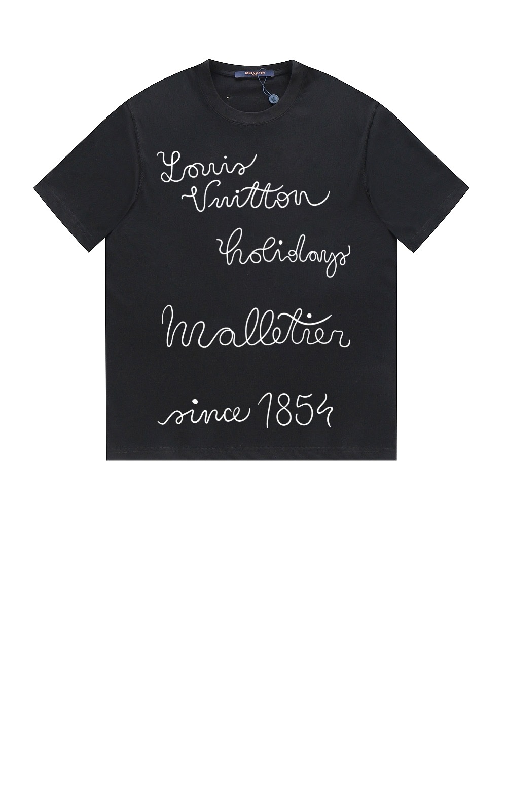 루이비통 엠브로이더드 클럽 티셔츠