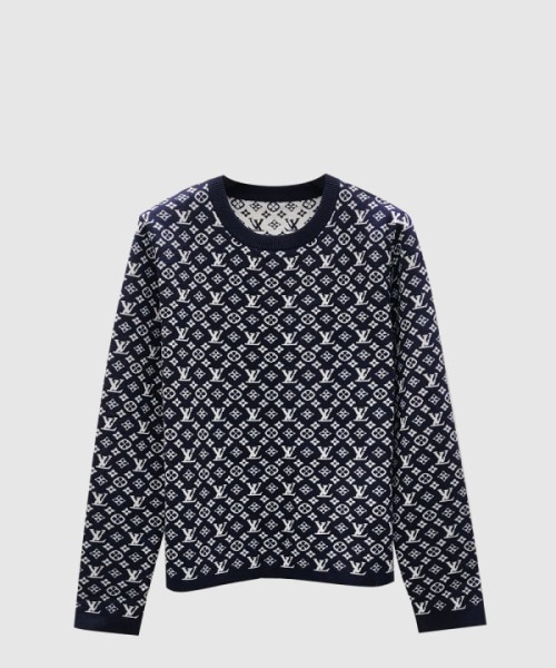 루이비통 프린트 니트 톱