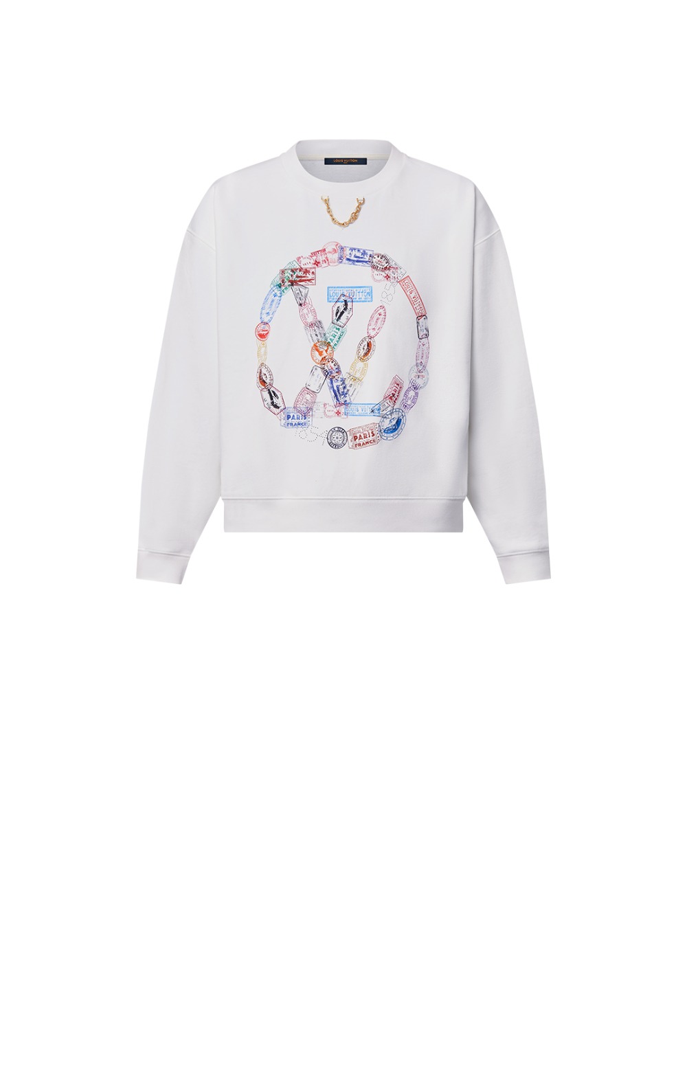 루이비통 플라워 코튼 톱