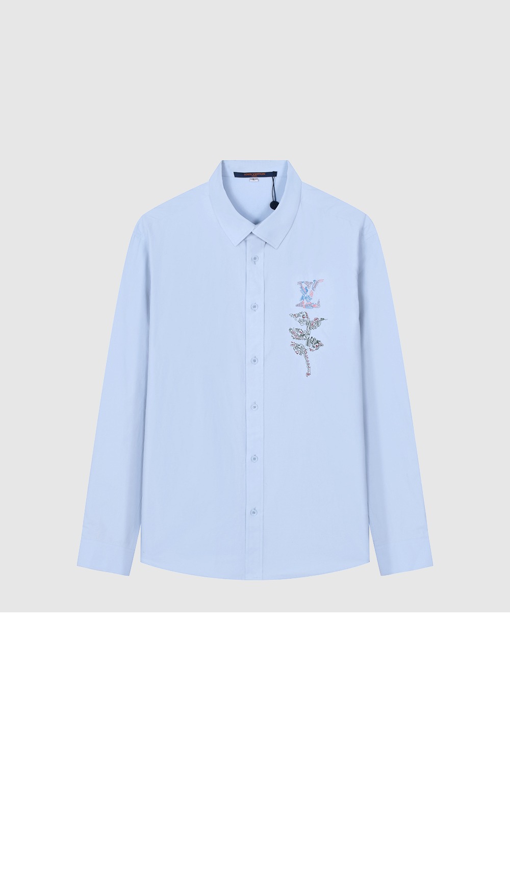 루이비통 블루 셔츠